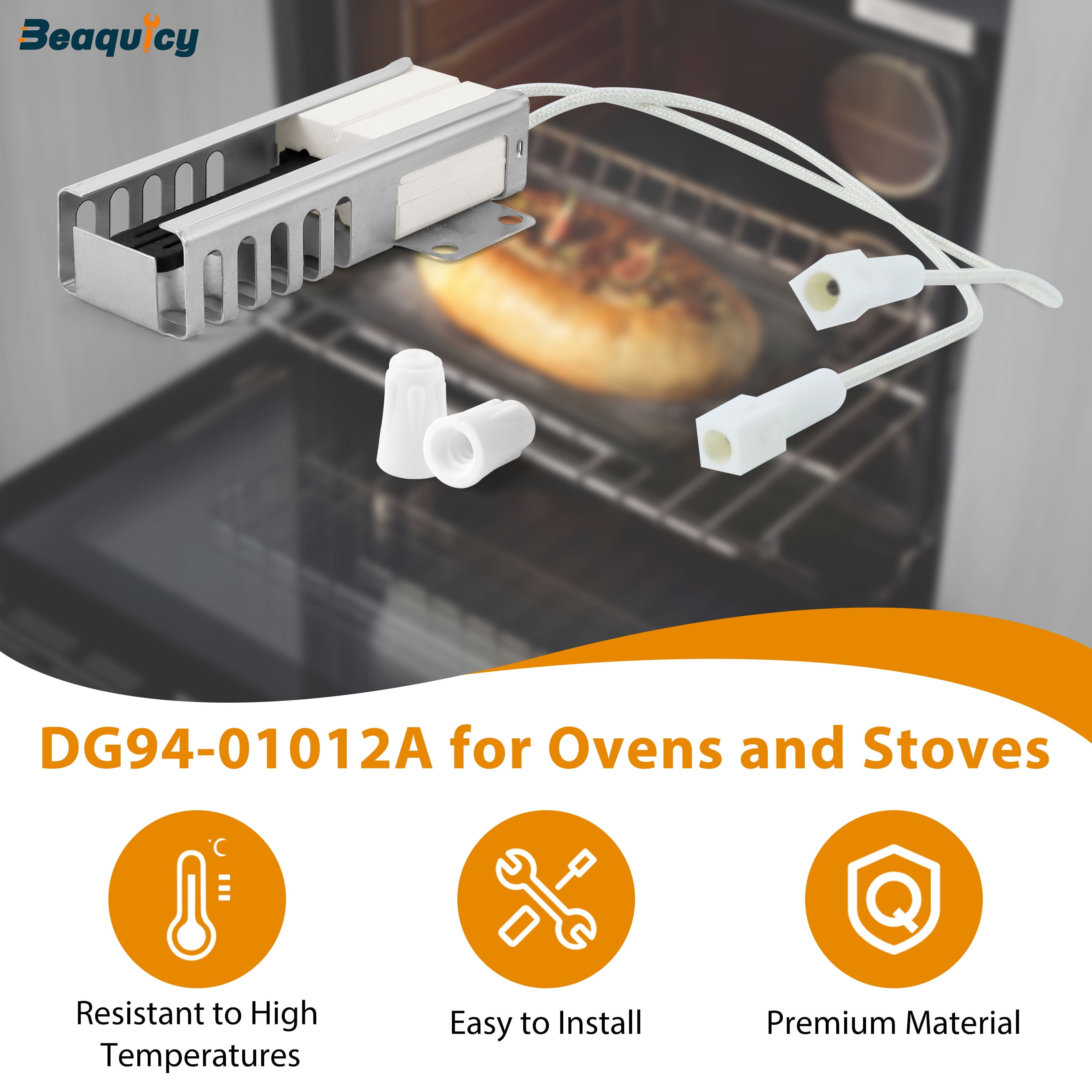 Beaquicy DG94-01012A Oven Igniter Replacement Compatible for DG94-01012A