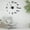BK, variant on EGNMCR Alarm Clocks for Bedrooms, Clocks for Living Room Large Wall Clock Watch DIY Sticker Wall Clocks Pared Home Decoration Special Living Room Home Decoration Office Shop Art Decor a bottle