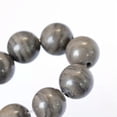 thumbnail image 4 of U8MO 5 Strds Genuine Natural Gemstone Beads Loose Spacer Bead Round Smooth 8~8.5mm-Black Wood Lace, 4 of 4