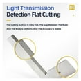 thumbnail image 6 of Set Square Knife Edge Square Ruler 90 Degree Carpentry Tools Woodworking Metal Try Squares Measuring Angle Rulers 63x40/80x50mm ,for Accurate Evaluation, 6 of 7