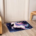 thumbnail image 6 of Unicorn Machine Washable, Non-Slip Polyester Floor Rug | Indoor Floor Mats for Chair Mat, 6 of 6