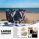 thumbnail image 5 of Easygdp Bulldog with Forest Flag Bolsa de Viaje de Playa de Gran Capacidad, Bolsa Tote Perfecta para la Playa, Escapadas de Fin de Semana y Viajes, 5 of 7
