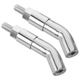 thumbnail image 1 of RUNROTOO 1Par Soporte Extensor Espejo Retrovisor Para Motocicleta En Metal Plateado Para Mayor Seguridad, 1 of 8