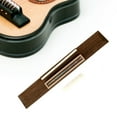 Rosewood Guitar Bridge with Guitar Nut and Saddles Wood Acoustic Guitar