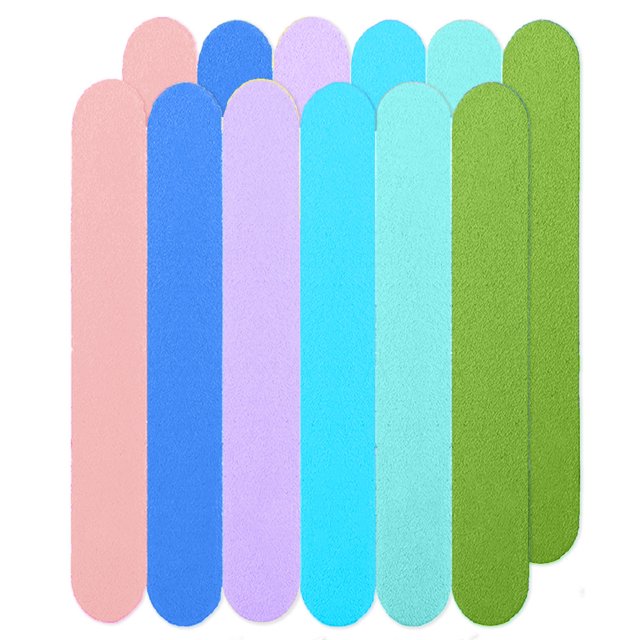 12 Uds Mini lima de uñas elegante y práctica lima de uñas para uñas naturales y postizas Emery Boards2626