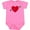 Raspberry, variant on Inktastic Valentines Day Heart Arrow Boys or Girls Baby Bodysuit