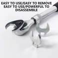 thumbnail image 4 of 3/8inch Drive Crowfoot Wrench Set Crowfoot Wrench with Clip-on Organizers 3/8” for Automotive Repair Hard To Reach Area, 4 of 4