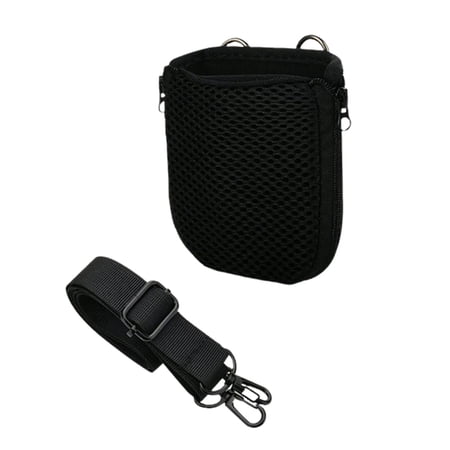 Shockproof Travel Sound Device Waist Carrying Case With Net Pocket Detachable Shoulder Strap For GO5 Sound Device