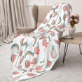thumbnail image 3 of Sikiie Fruit Cozy Flannel Fleece Throw Blanket: Lightweight & Thick for All Seasons - Perfect for Women, Men, & Kids"80"x60", 3 of 6