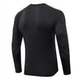thumbnail image 2 of Baozhu Men Compression Base Layer Tight Long Sleeve Sports Fitness Training Tops T-Shirt, 2 of 5