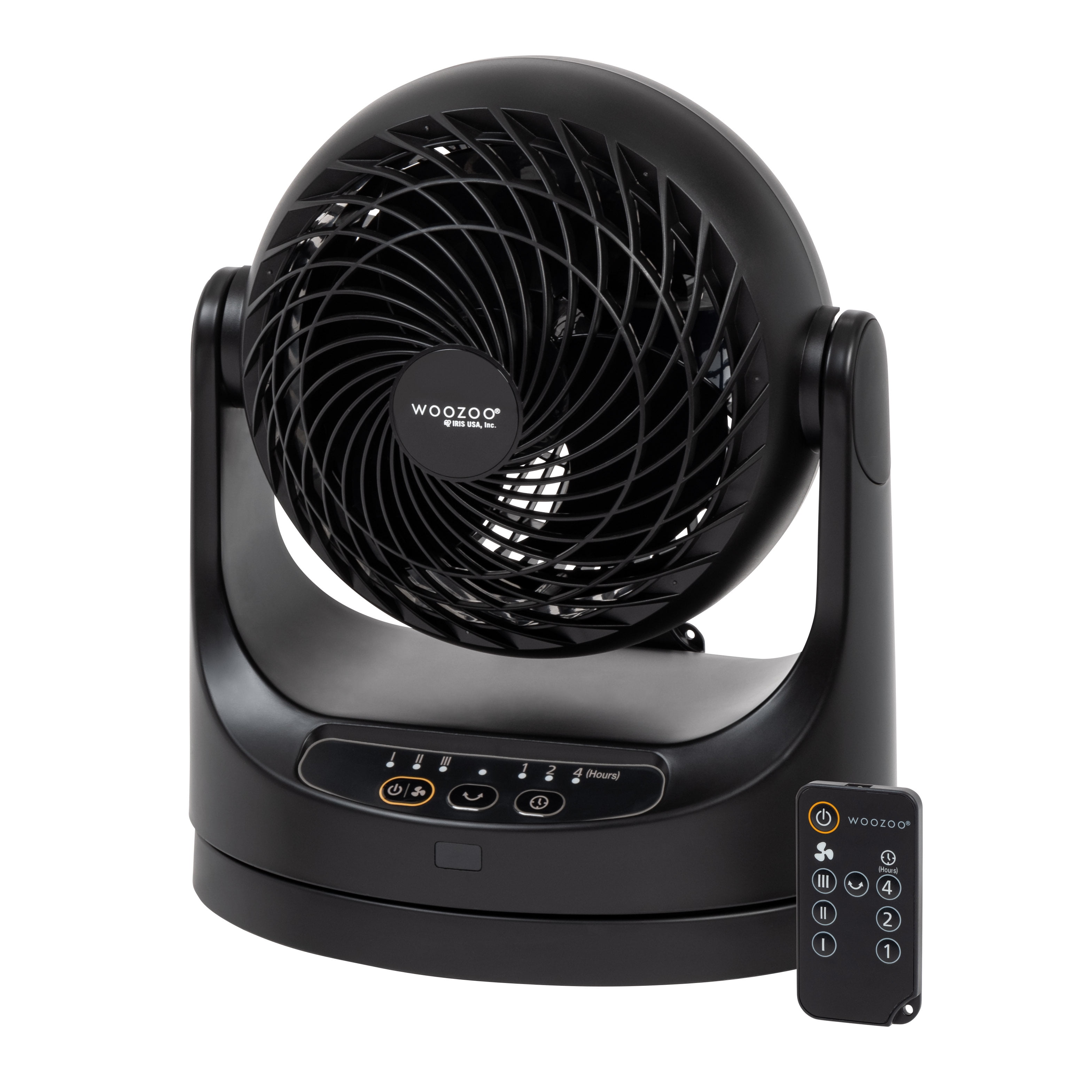IRIS USA Woozoo Oscillating Air Circulator Fan with Remote Control