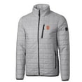thumbnail image 2 of Men's Cutter & Buck Gray San Francisco Giants Rainier Eco Insulated Full-Zip Puffer Jacket, 2 of 3