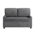 thumbnail image 4 of Serta Draper Loveseat Sleeper in Gray Fabric Upholstery, 4 of 5