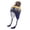 A-Navy136, variant on Bibifish Mens Womens Knit Beanie Winter Snowflake Pattern Thermal Pom Pom Cold Weather Ear Flap Beanies