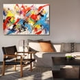 thumbnail image 6 of Abstract Art Modern Decorative Painting Abstract Painting Framed Canvas Poster Bedroom Decor Sports Landscape Office Room Decor Gift,Frame-style,08x12inch(20x30cm), 6 of 8