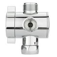 thumbnail image 4 of BQBQERT Shower Arm Diverter Adapter 3 Way for Handheld Shower for Head and Fixed Shower for Head Bathroom, 4 of 7