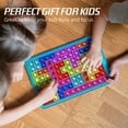 thumbnail image 4 of Yeacher Jouets Anti-Stress - Grand Format Jouet Sensoriel à Bulles Push Pop - Casse-Tête, 4 of 8