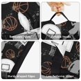 thumbnail image 6 of Basketball and Splash Black Pattern Teens Toddler Nap Mat with Pillow, Sleeping Mat Bag for Preschool Daycare 59"x22", 6 of 6