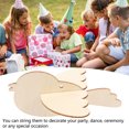thumbnail image 3 of Unfinished Wood Slices, Hand Crafted DIY Wood Bird Cutouts  For Kids Crafts For Party, 3 of 8