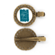 thumbnail image 1 of Guitarra electrica instrumentos musicales Azul patron Broche broche broche broche broche broche, 1 of 3