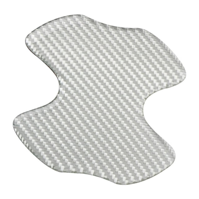 Protector de manija de puerta Zulema 4 piezas fibra de carbono