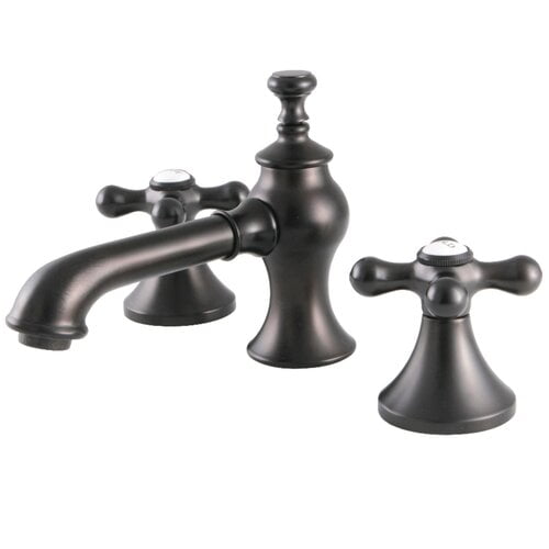 Kingston Brass Widespread Bathroom Faucet With Drain Assembly