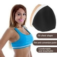 thumbnail image 6 of NUOLUX 6 Pairs Sport Bra Inserts Comfortable for Ladies Sports Yoga Swimwear Daily Wear Round Shape Sponge, 6 of 8