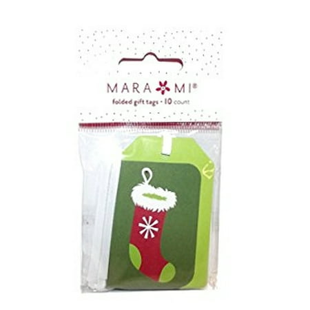 mara mi folded gift tags 10 count walmart com