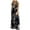 Black, variant on Women Summer Boho Floral Loose Jumpsuit Women Fashion Halter Backless Slit Leg Floral Print Jumpsuit Green XXL