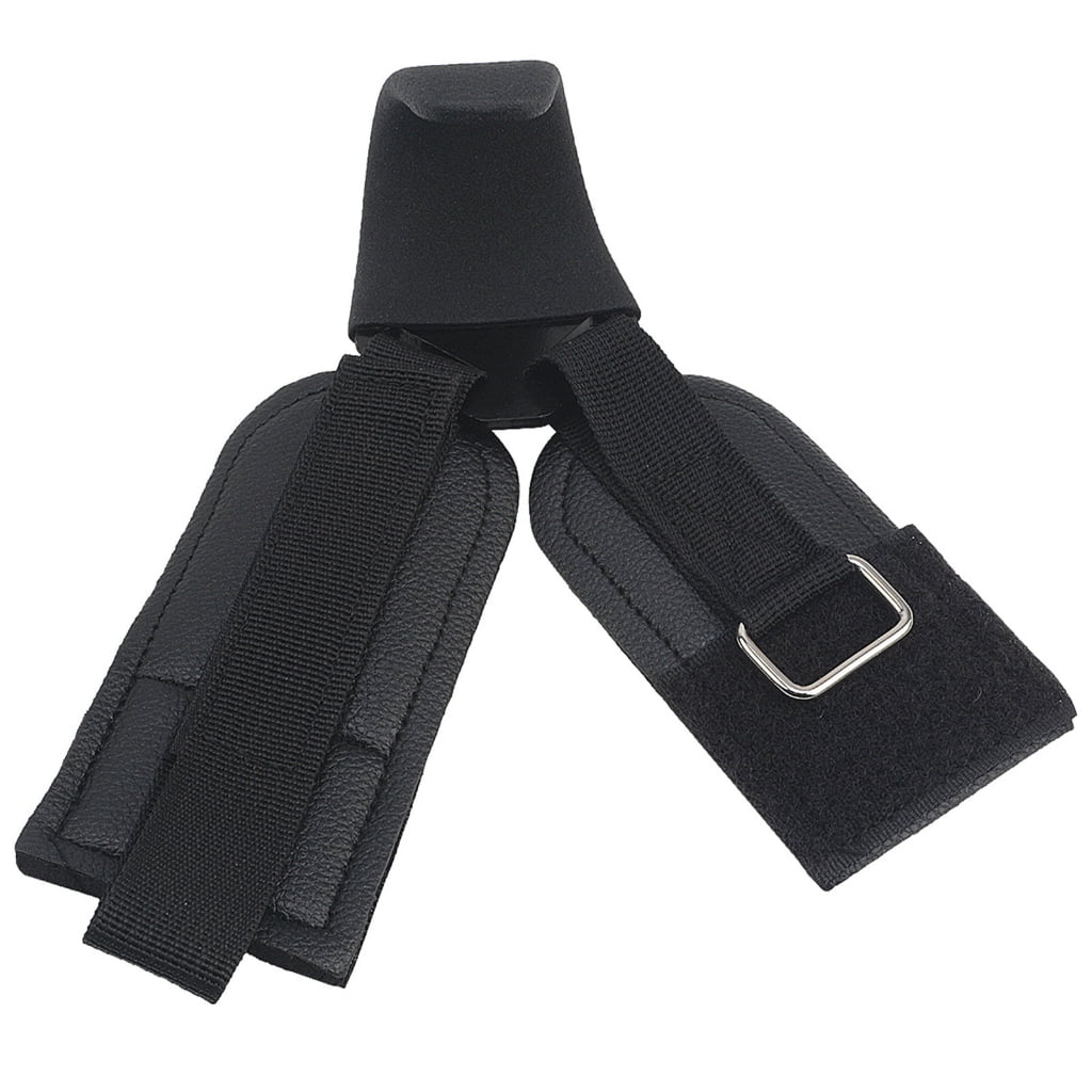 Oasiva Weight Lifting Hook Grip with Wrist Wrap Hand-Bar Wrist Strap Gym Fitness Hook