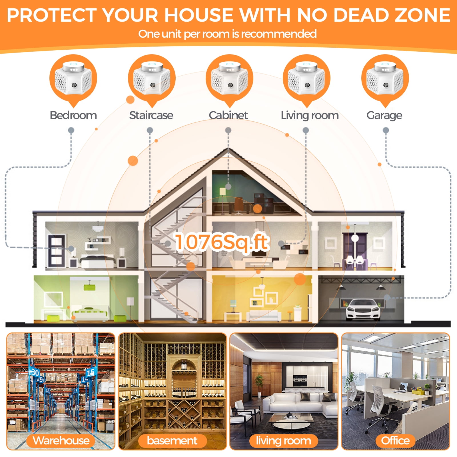 Rodent Repellent Indoor Ultrasonic,Mouse Repellent Ultrasonic Plug in,Ultrasonic Pest Repeller Electronic Mouse Squirrel Bat Insect Rat for House Attic Garage Basement with LED Strobe Lights