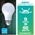 thumbnail image 6 of Simply Conserve 60-Watt Equivalent A19 Dimmable LED Light Bulb, 2700K Soft White, 4-pack, 6 of 8