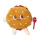 thumbnail image 5 of Juguete de hierba gatera para gatos, juguete de peluche, juguete interactivo para hacer ejercicio, limpieza de dientes para gatos. Hamburguesa, 5 of 9