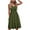 Green, variant on gakvbuo Summer Dresses for Women Summer Dresses for Women Women'S Casual Fashion V-Neck Short Sleeve Bow Dress Summer Printing Dresses