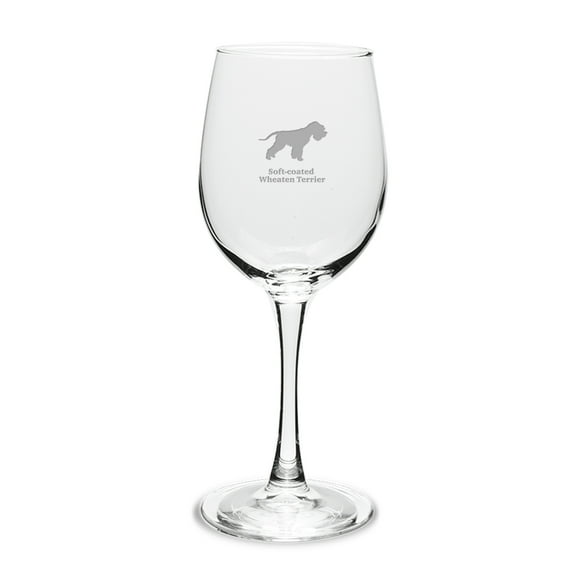 Soft-Coated Wheaten Terrier 12 oz Classic White Wine Glass