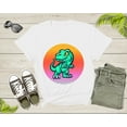 thumbnail image 4 of Cool Dinosaur T-Rex Animal Bird at Sunset for Men Women Kids T-Shirt Dino T Shirt Gift for Men Women Kids Boys Girls Cute Trex Dino Tshirt, 4 of 8