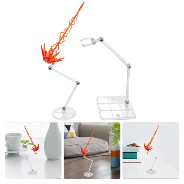SEWACC 1 Set Of Action Figure Display Stand With Display Support Stand Ideal For Collectors And Enthusiasts