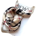 thumbnail image 2 of CAILDANL 100% Real Mulberry Silk Women Small Square Neck Scarfs 21" Lightweight Headscarf Printed Neckerchief Gift Packed, 2 of 6