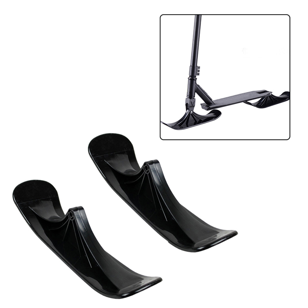 SANWOOD Snow Scooter Ski Sled 2Pcs Winter Scooter Snow Ski Sled Riding Tyre Replacement Parts Accessories - image 3 of 6