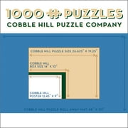 Cobble Hill 1,000 piece puzzle - Chicken Quotes - reference poster included