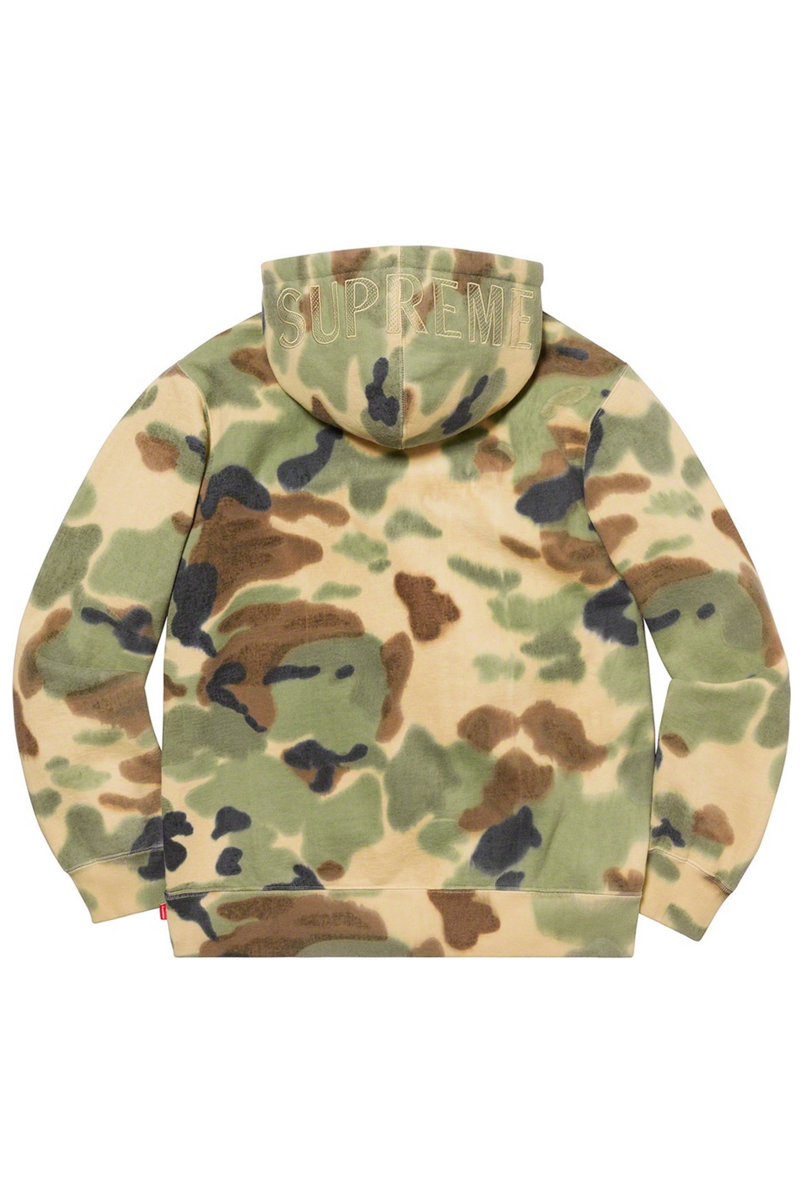 supreme camo jumper