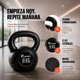 thumbnail image 2 of Pesa Rusa Kettlebell 8 Kg 17.6 Lb, 2 of 7