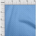 thumbnail image 2 of oneOone Cotton Poplin Blue Fabric Leaves Craft Projects Decor Fabric Printed By The Yard 42 Inch Wide, 2 of 5