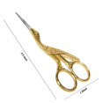 thumbnail image 4 of G4 Vision Eye Brow Scissor Cuticle Scissors Manicure Pedicure Grooming Nail Trimming Gold, 4 of 5