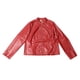 thumbnail image 2 of Chaquetas de cuero de manga larga abrigos cortos de cuero con cremallera expuesta para mujer ANGGREK Otros, 2 of 8