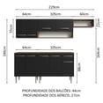 thumbnail image 3 of Cocina Integral Completa Modular Madesa Emilly 229cm MN 13, 3 of 5