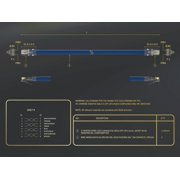 Cable Leader Cat 6 Ethernet Cable 4 ft - Blue | Cat6 RJ45 LAN Patch Cord, Non-Booted