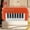Orange, variant on Kids Miniature Piano Keyboard Toy,Portable Pocket Mini Piano,Educational Musical Instrument,Birthday Christmas Gifts for Children over 3 Years Old(without Battery)