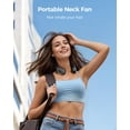 thumbnail image 2 of Ventilador de cuello portátil SHEWIND recargable sin aspas 5000 mAh, 2 of 7