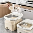 thumbnail image 4 of Osdhezcn Grain Rice Storage Bin Clear Moisture Proof Pest Proof Organization Container, 4 of 21